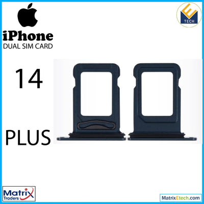 iPhone 14 Plus Dual Sim Card Tray (Normal) - Matrix Traders