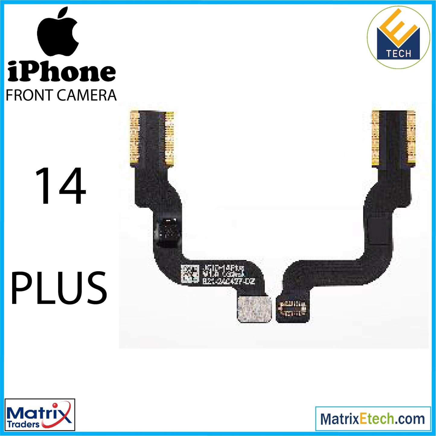 iPhone 14 Plus Front Camera FPC Repair (JCID) - Matrix Traders