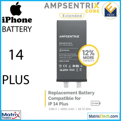 IPhone 14 Plus Replacement Battery (Core Extended) - Matrix Traders