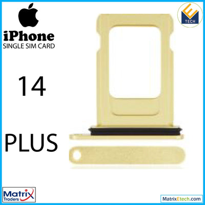 iPhone 14 Plus Single Sim Card Tray (Normal) - Matrix Traders