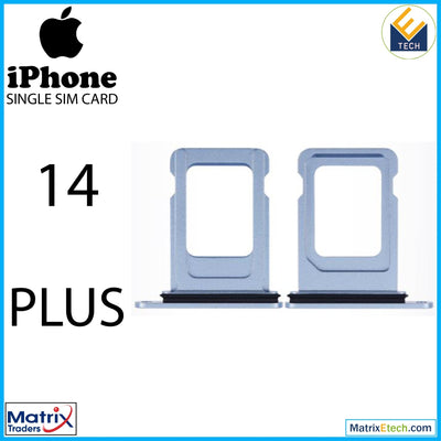 iPhone 14 Plus Single Sim Card Tray (Normal) - Matrix Traders