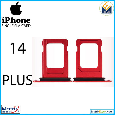 iPhone 14 Plus Single Sim Card Tray (Normal) - Matrix Traders