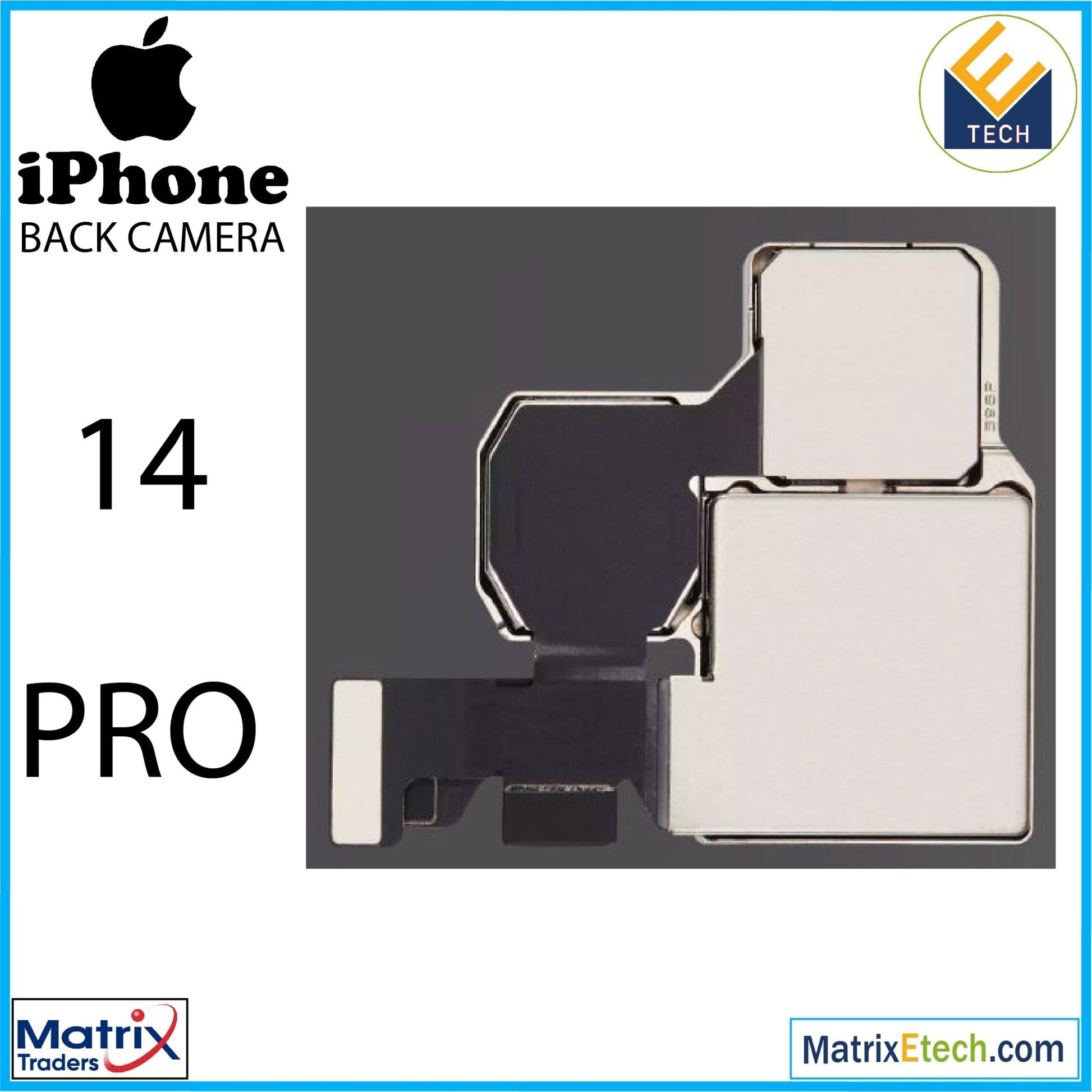 iPhone 14 Pro Back Camera (Aftermarket Plus) - Matrix Traders