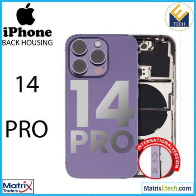 iPhone 14 Pro Back Housing W Small (International Version) - Matrix Traders