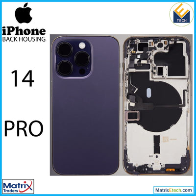 iPhone 14 Pro Back Housing W Small (International Version) (Aftermarket Plus) - Matrix Traders