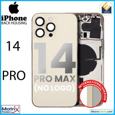 iPhone 14 Pro Back Housing W Small Pre - (International Version) - Matrix Traders