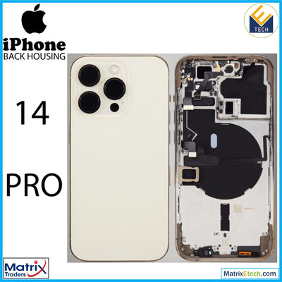 iPhone 14 Pro Back Housing W Small Pre - (International Version) - Matrix Traders