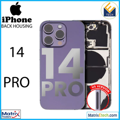 iPhone 14 Pro Back Housing W Small (U.S Version) - Matrix Traders