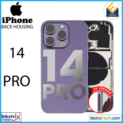 iPhone 14 Pro Back Housing W Small (U.S Version) - Matrix Traders