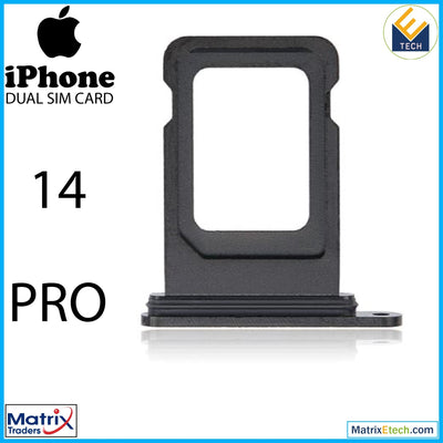 iPhone 14 Pro Dual Sim Card Tray (Normal) - Matrix Traders