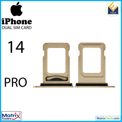 iPhone 14 Pro Dual Sim Card Tray (Normal) - Matrix Traders