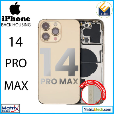 iPhone 14 Pro Max Back Housing W (International Version) - Matrix Traders