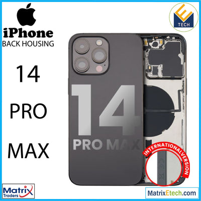 iPhone 14 Pro Max Back Housing W Small (International Version) - Matrix Traders