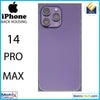 iPhone 14 Pro Max Back Housing W Small Pre - Installed (U.S Version) - Matrix Traders