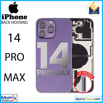 iPhone 14 Pro Max Back Housing W Small (U.S Version) - Matrix Traders