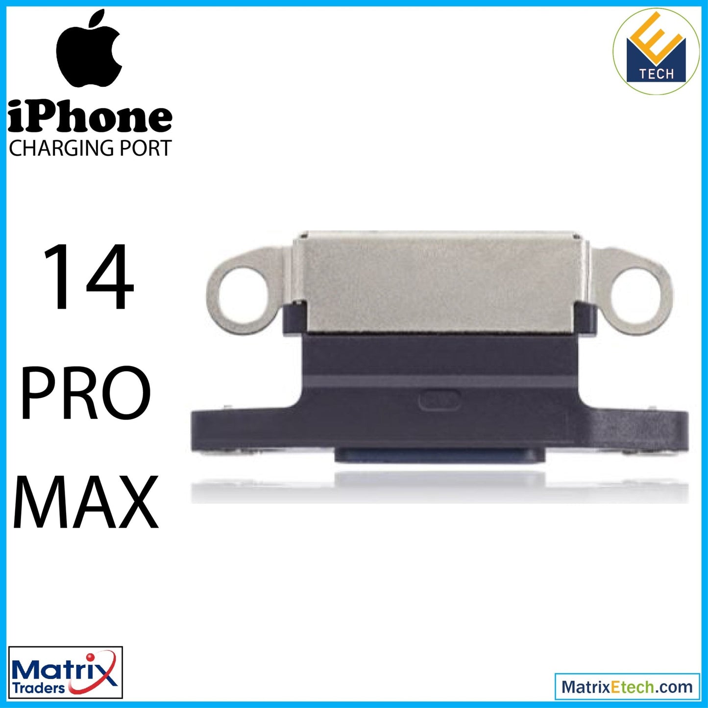 iPhone 14 Pro Max Charging Port Only (10 Pack) - Matrix Traders