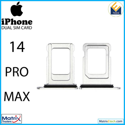 iPhone 14 Pro Max Single Sim Card Tray (Normal) - Matrix Traders