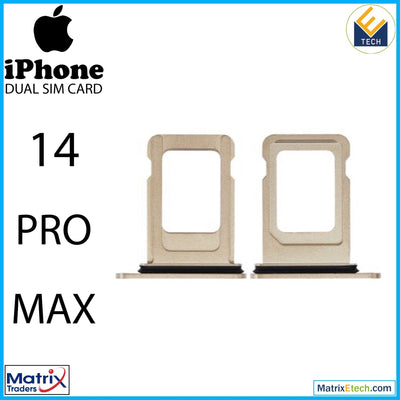 iPhone 14 Pro Max Single Sim Card Tray (Normal) - Matrix Traders