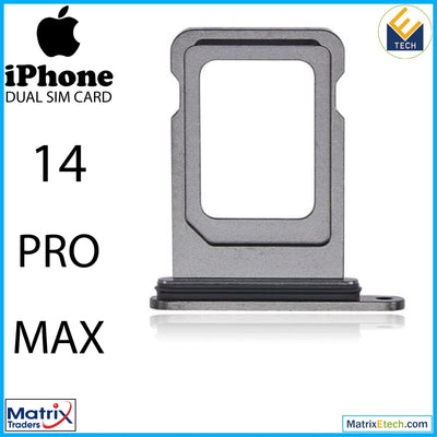 iPhone 14 Pro Max Single Sim Card Tray (Normal) - Matrix Traders