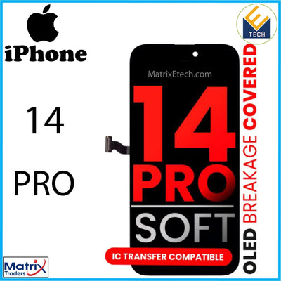 iPhone 14 Pro OLED Assembly (Aftermarket Pro: XO7 Soft). - Matrix Traders