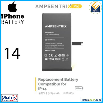 iPhone 14 Replacement Battery - Matrix Traders