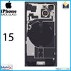 iPhone 15 Back Glass With Steel Plate (Pull Grade A) - Matrix Traders