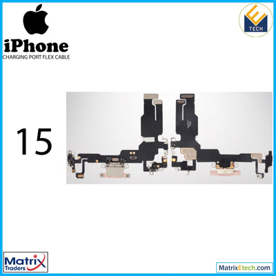 iPhone 15 Charging Port Flex Cable (Aftermarket Plus) - Matrix Traders