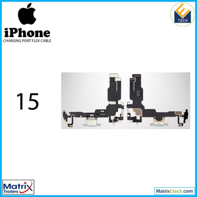 iPhone 15 Charging Port Flex Cable (Premium) - Matrix Traders