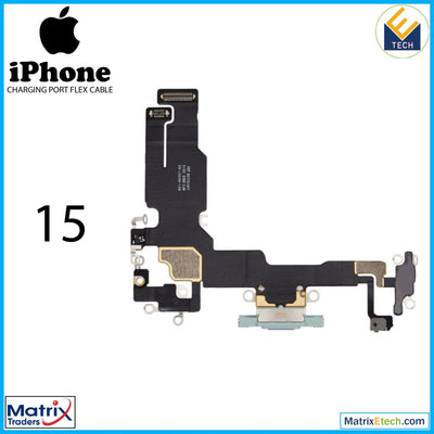 iPhone 15 Charging Port Flex Cable (Premium) - Matrix Traders