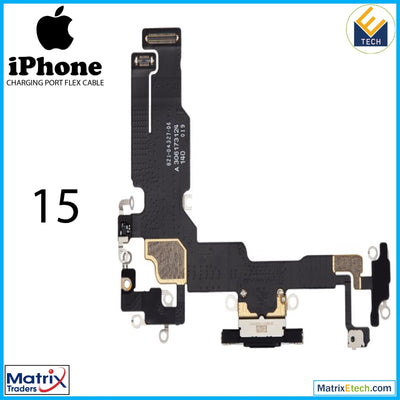 iPhone 15 Charging Port Flex Cable (Premium) - Matrix Traders