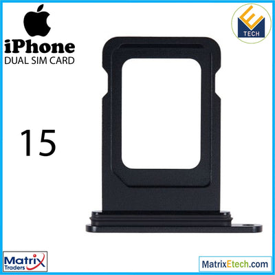 iPhone 15 Dual Sim Card Tray (Normal) - Matrix Traders