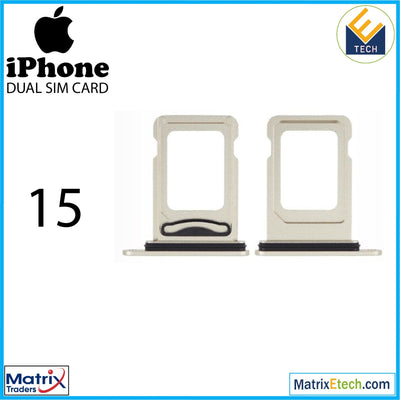 iPhone 15 Dual Sim Card Tray (Normal) - Matrix Traders