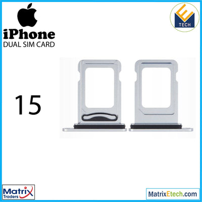 iPhone 15 Dual Sim Card Tray (Normal) - Matrix Traders