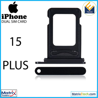 iPhone 15 Plus Dual Sim Card Tray (Normal) - Matrix Traders