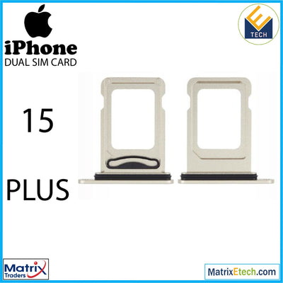 iPhone 15 Plus Dual Sim Card Tray (Normal) - Matrix Traders