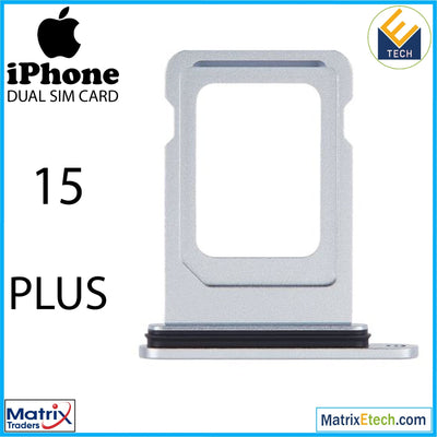 iPhone 15 Plus Dual Sim Card Tray (Normal) - Matrix Traders