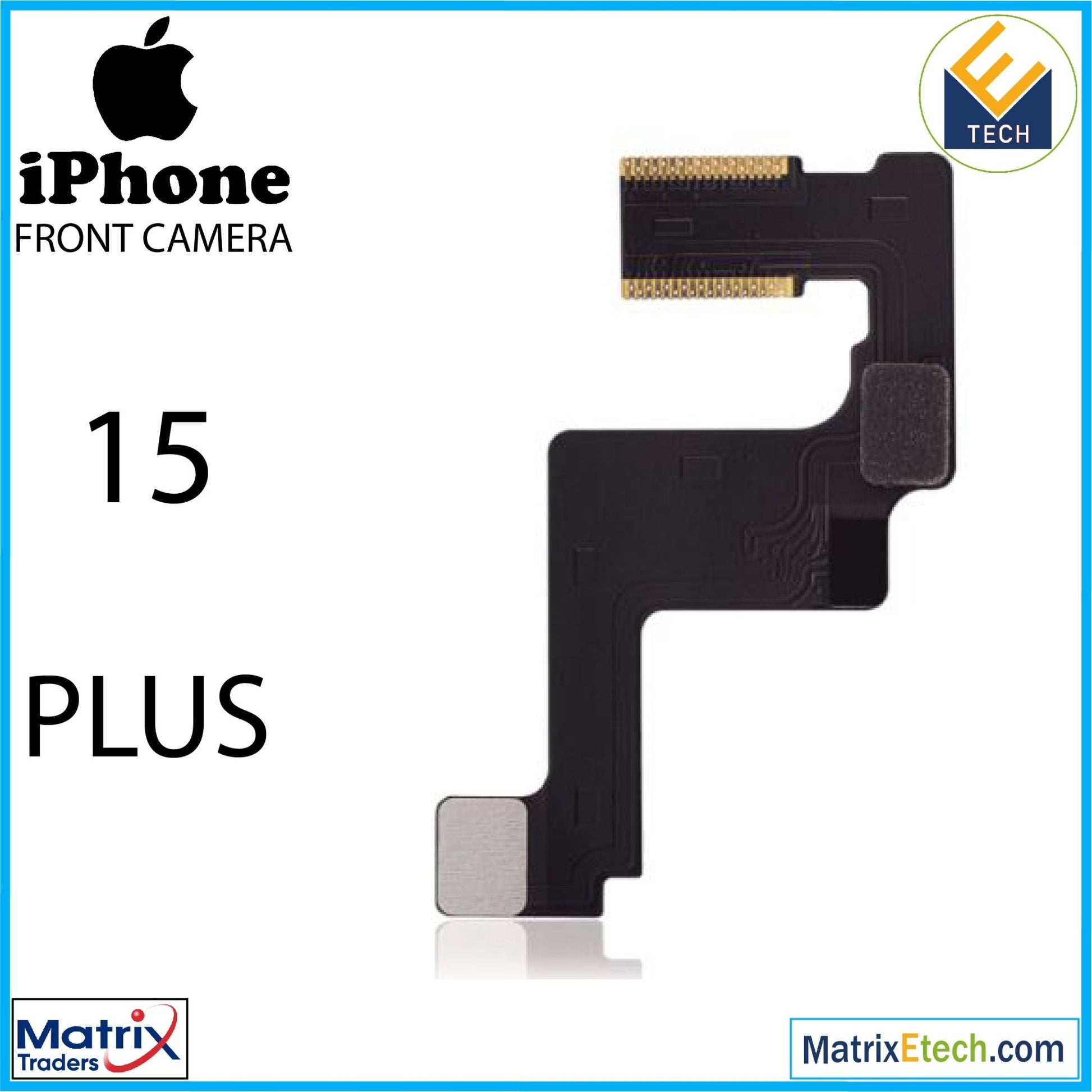 iPhone 15 Plus Front Camera FPC Repair (JCID) - Matrix Traders