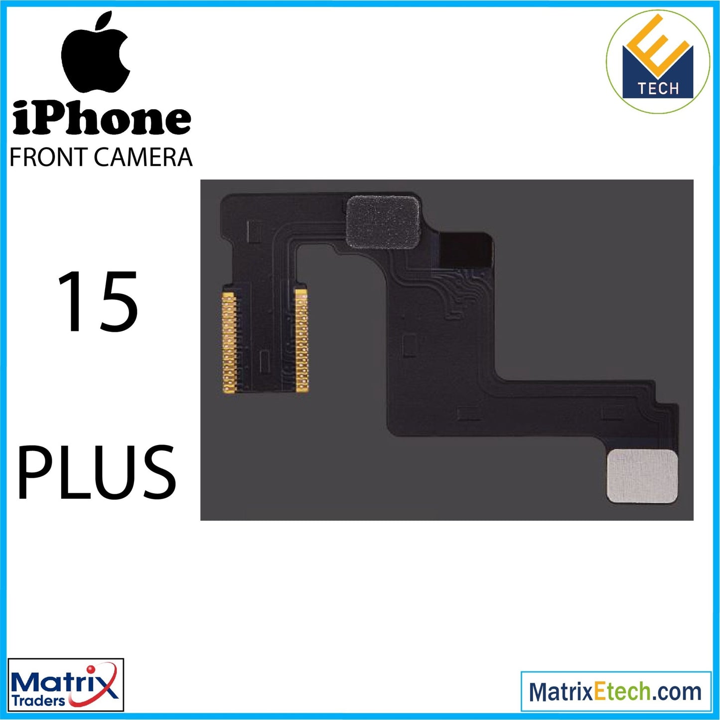 iPhone 15 Plus Front Camera FPC Repair (JCID) - Matrix Traders