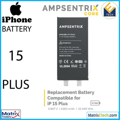 iPhone 15 Plus Replacement Battery Core - Matrix Traders