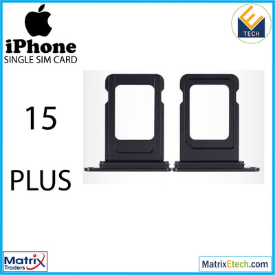 iPhone 15 Plus Single Sim Card Tray (Normal) - Matrix Traders