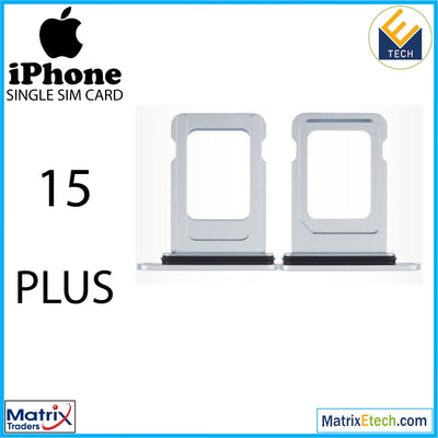 iPhone 15 Plus Single Sim Card Tray (Normal) - Matrix Traders