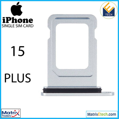 iPhone 15 Plus Single Sim Card Tray (Normal) - Matrix Traders