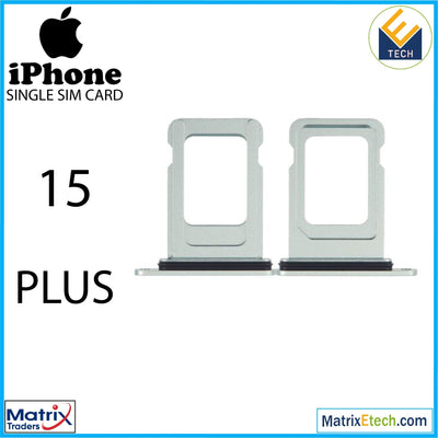 iPhone 15 Plus Single Sim Card Tray (Normal) - Matrix Traders