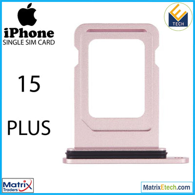 iPhone 15 Plus Single Sim Card Tray (Normal) - Matrix Traders