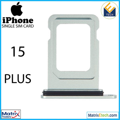 iPhone 15 Plus Single Sim Card Tray (Normal) - Matrix Traders