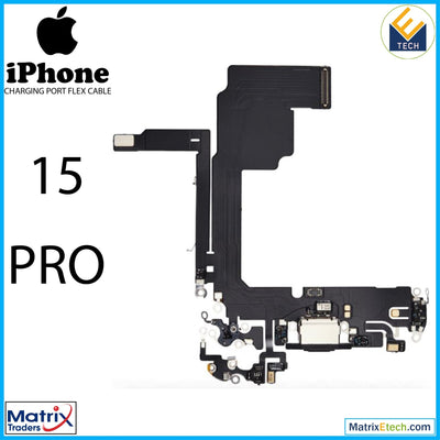 iPhone 15 Pro Charging Port Flex Cable (Aftermarket Plus) - Matrix Traders