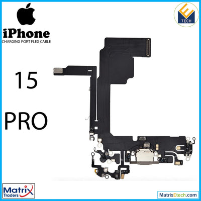 iPhone 15 Pro Charging Port Flex Cable (Aftermarket Plus) - Matrix Traders