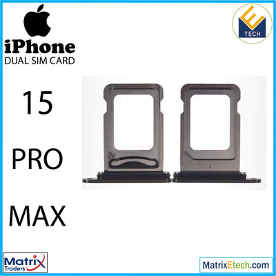 iPhone 15 Pro Dual Sim Card Tray (Normal) - Matrix Traders