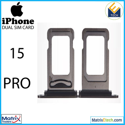 iPhone 15 Pro Dual Sim Card Tray (Normal) - Matrix Traders