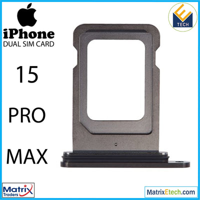 iPhone 15 Pro Dual Sim Card Tray (Normal) - Matrix Traders